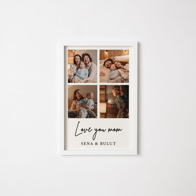 Annem ile Anılarımız İsimli Fotoğraf Çerçevesi - 20x30