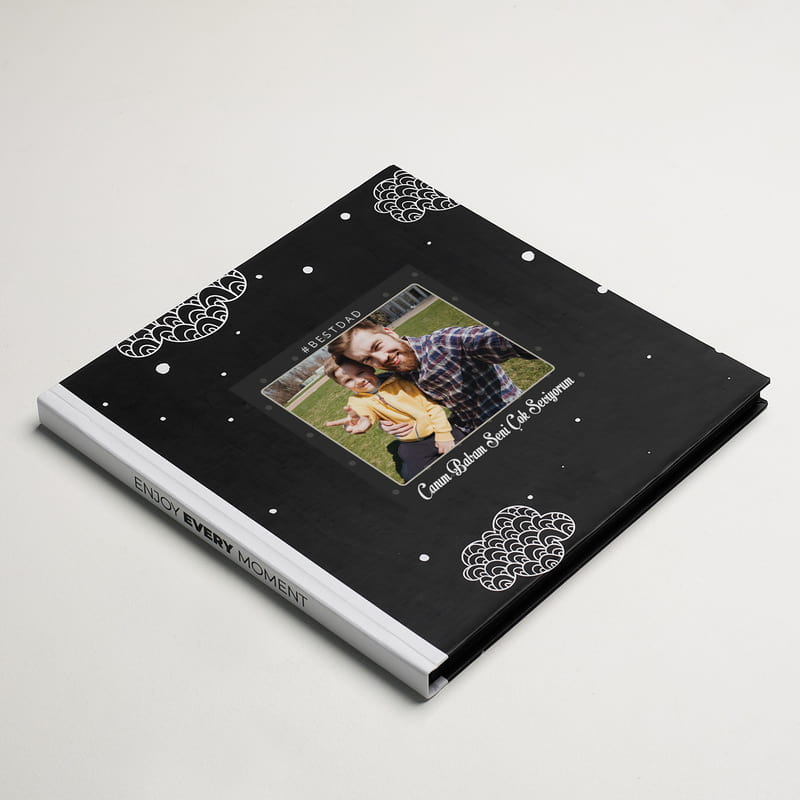 Best Dad Tasarımlı Anı Fotoğraf Albümü