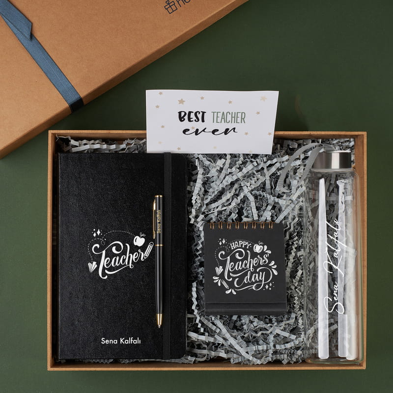Best Teacher Öğretmenler Günü Hediye Kutusu