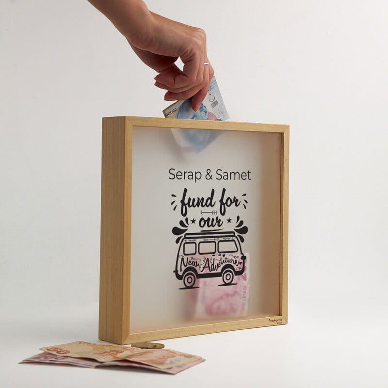 Çiftlere Özel İsimli Maceraya Başlangıç Birikim Kumbarası