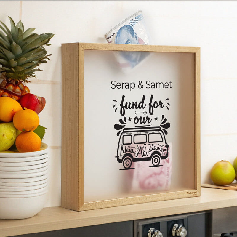 Çiftlere Özel İsimli Maceraya Başlangıç Birikim Kumbarası