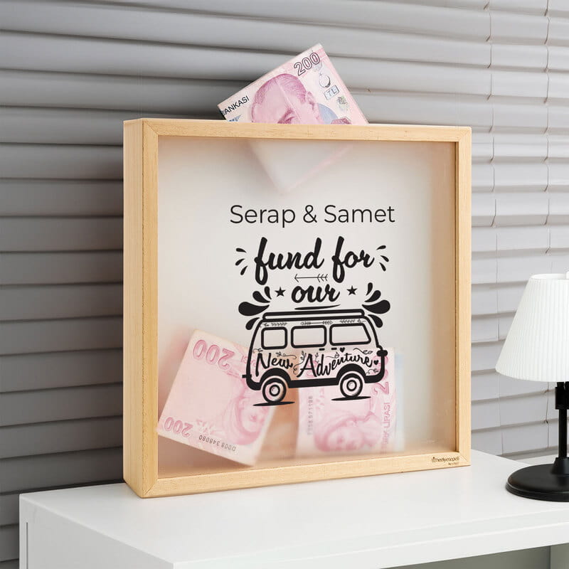 Çiftlere Özel İsimli Maceraya Başlangıç Birikim Kumbarası