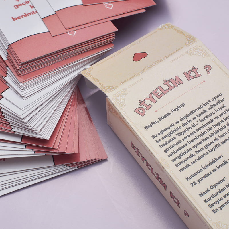 Diyelim Ki Eğlenceli Soru Kartları