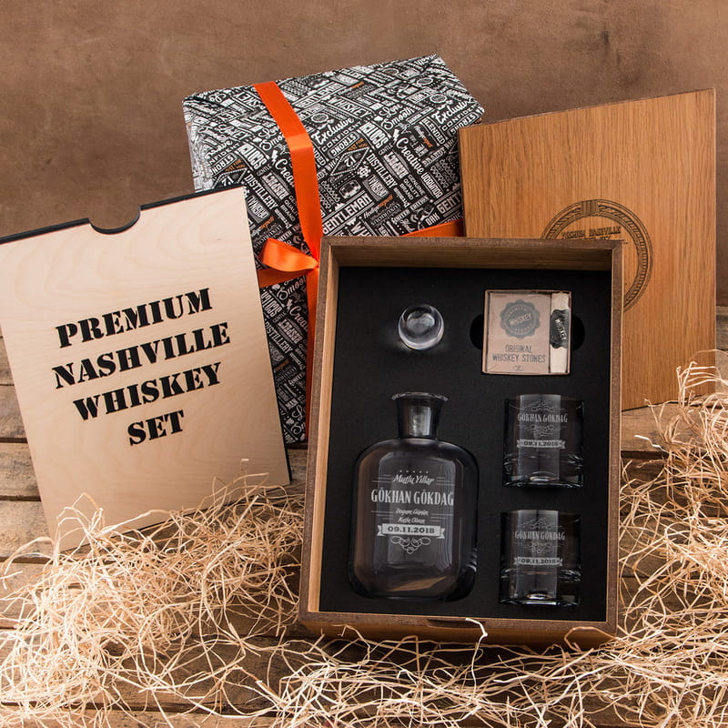 Doğum Günü Hediyesi Nashville Viski Seti