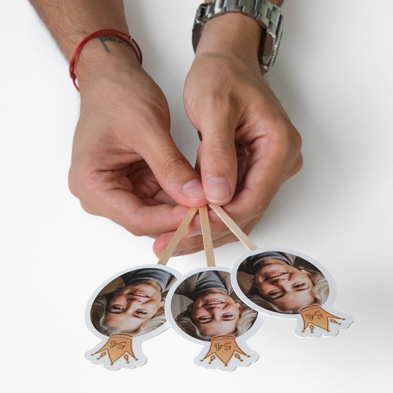 Doğum Günü Partisinin Kraliçesi Fotoğraflı Parti Süsü