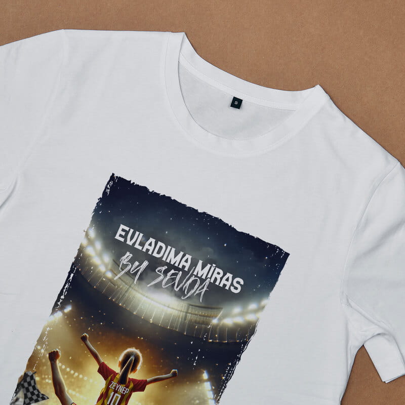 Evladıma Miras Sarı Kırmızı Baba Bebek İsimli Taraftar Kombini