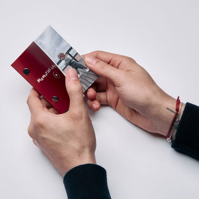 Flip Book Hareketli Anı Kitabı - Dikey Video