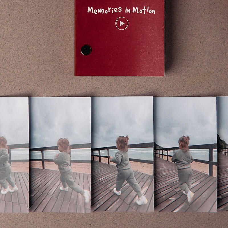 Flip Book Hareketli Anı Kitabı - Dikey Video