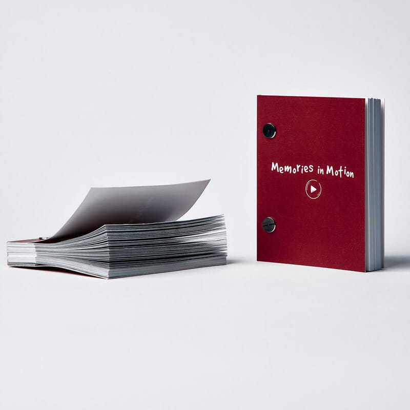 Flip Book Hareketli Anı Kitabı - Dikey Video