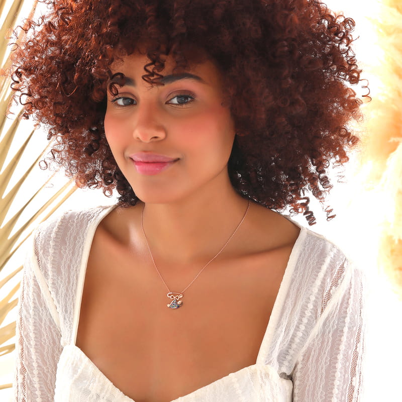 İlk Annelere Hediye Gümüş Bebek Kolye