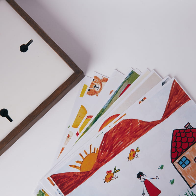 İlk Çizimlerim Çocuk Resim Çerçevesi