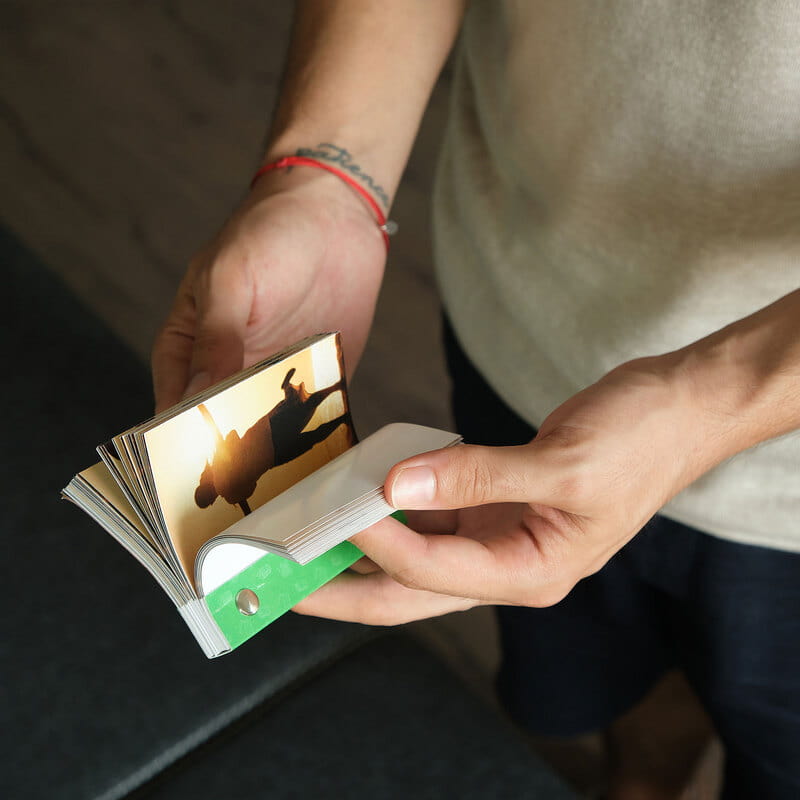 İsim ve Fotoğraf Özelleştirmeli Hareketli Flip Book