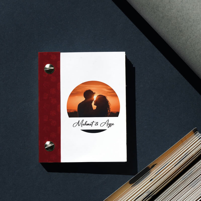 İsim ve Fotoğraf Özelleştirmeli Hareketli Flip Book