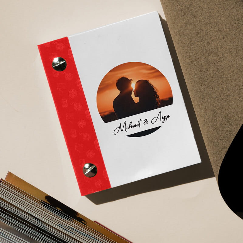 İsim ve Fotoğraf Özelleştirmeli Hareketli Flip Book
