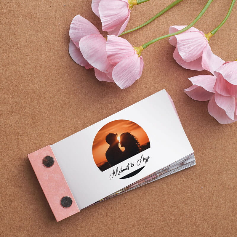 İsim ve Fotoğraf Özelleştirmeli Hareketli Flip Book