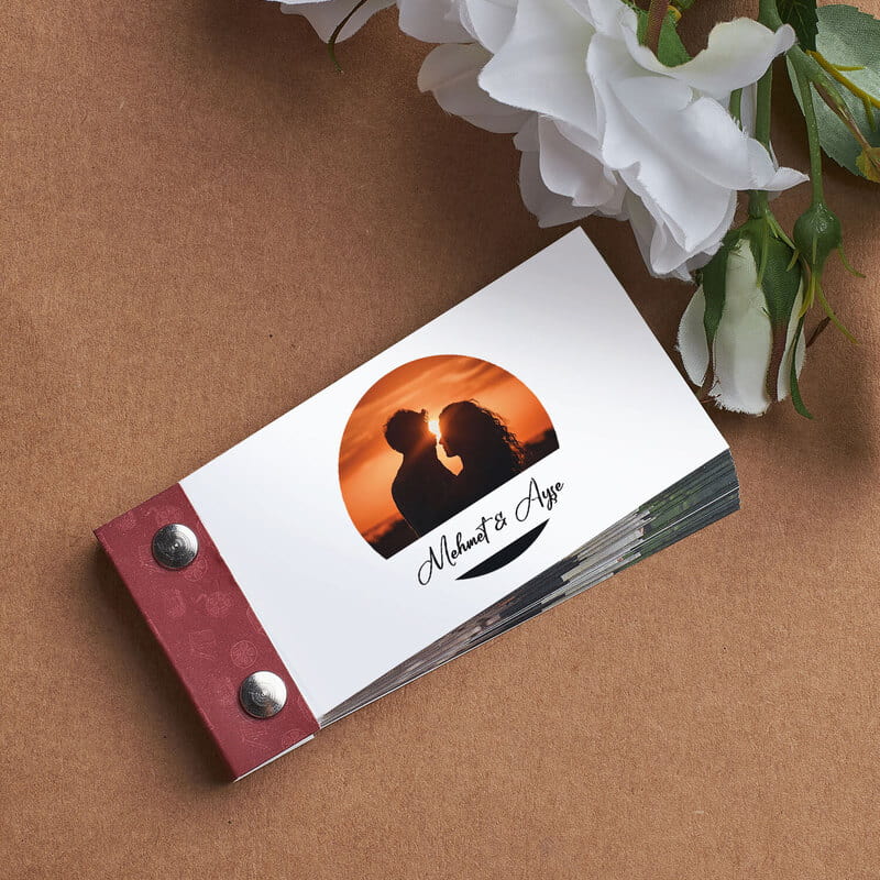 İsim ve Fotoğraf Özelleştirmeli Hareketli Flip Book