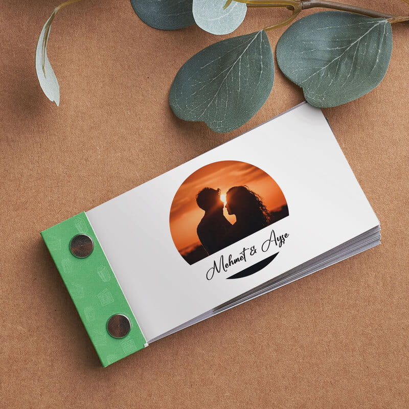 İsim ve Fotoğraf Özelleştirmeli Hareketli Flip Book