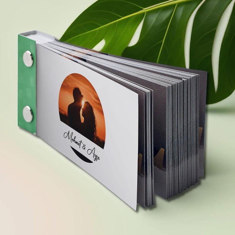 İsim ve Fotoğraf Özelleştirmeli Hareketli Flip Book