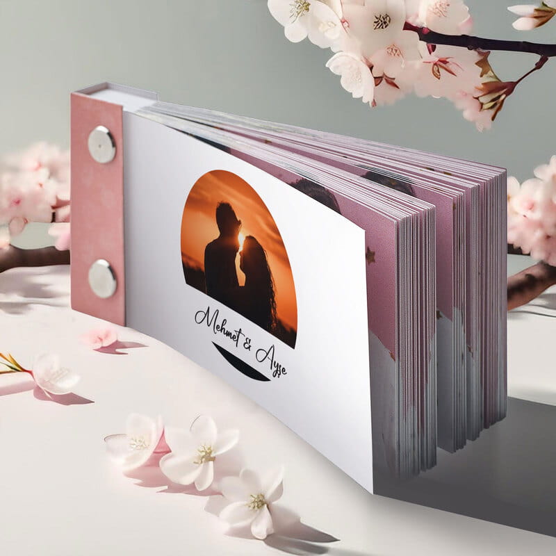 İsim ve Fotoğraf Özelleştirmeli Hareketli Flip Book