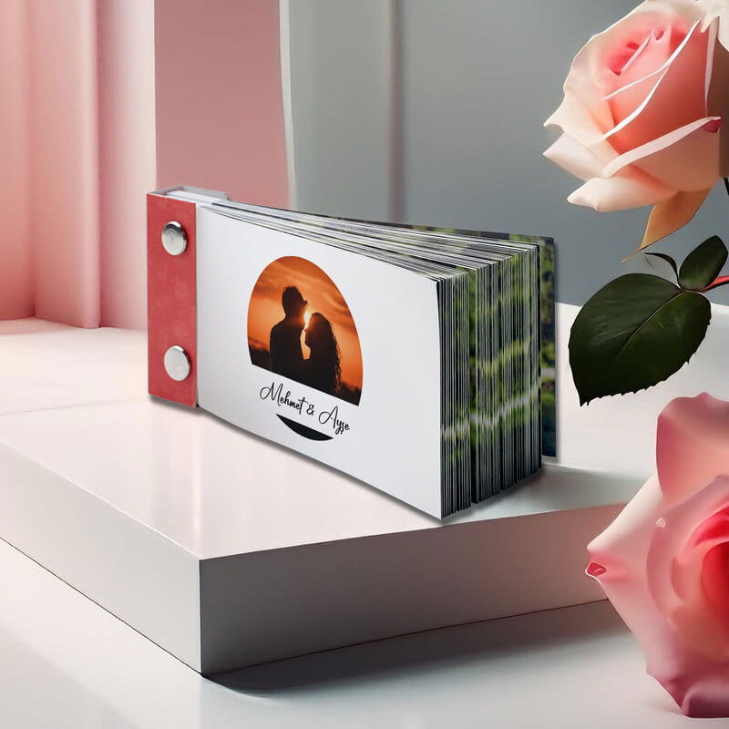 İsim ve Fotoğraf Özelleştirmeli Hareketli Flip Book