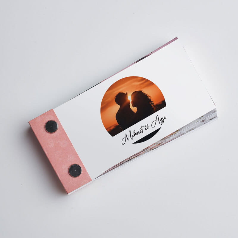 İsim ve Fotoğraf Özelleştirmeli Hareketli Flip Book