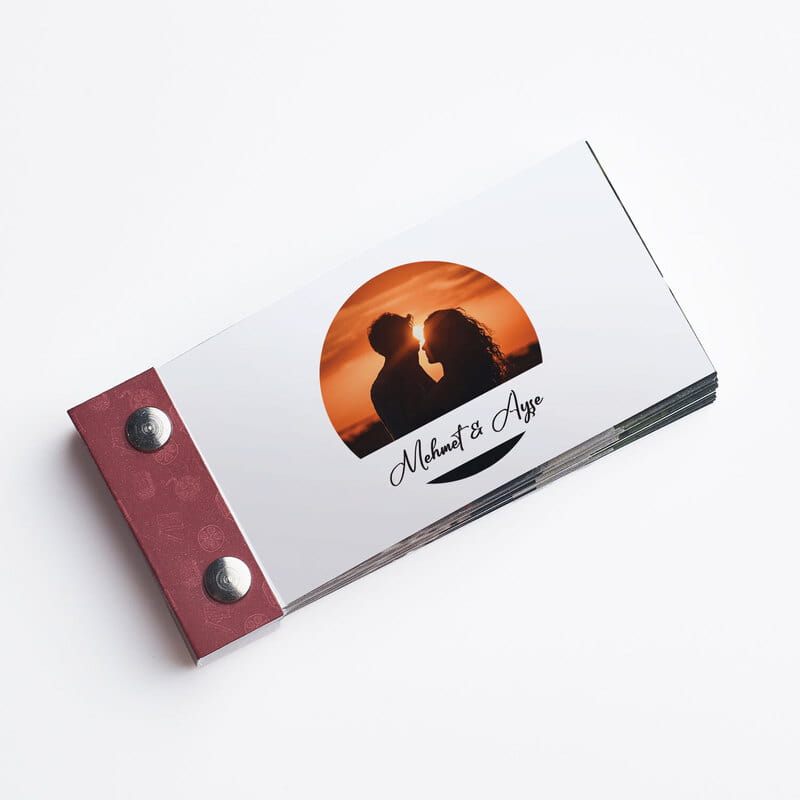 İsim ve Fotoğraf Özelleştirmeli Hareketli Flip Book