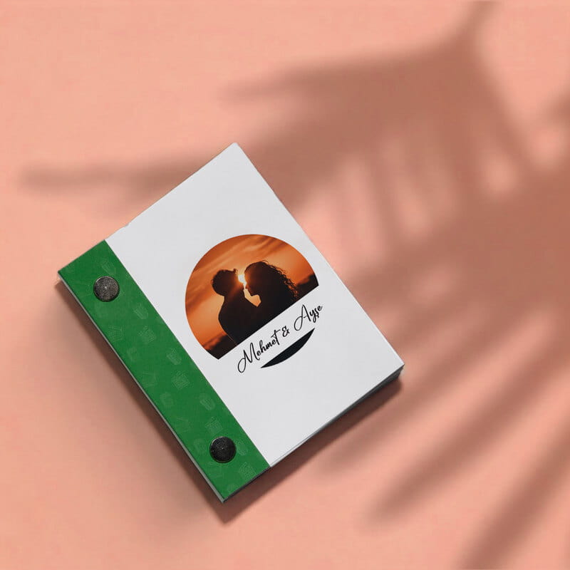 İsim ve Fotoğraf Özelleştirmeli Hareketli Flip Book