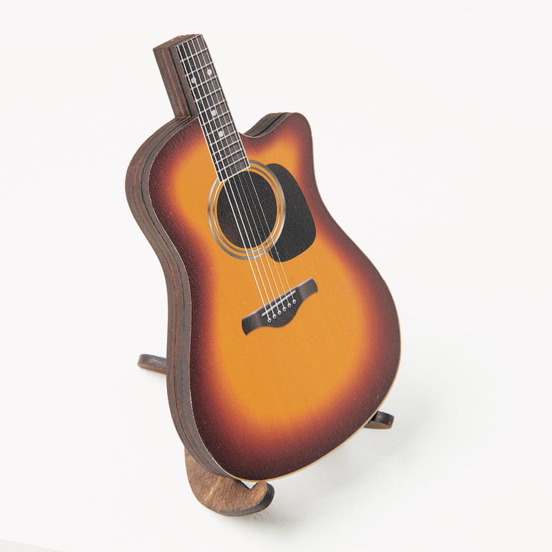 İsme Özel Fotoğraf ve Spotify QR Özelleştirmeli Gitar Pena Seti