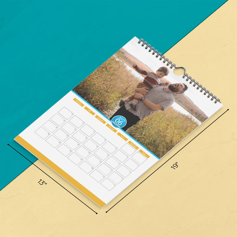 İsme Özel Hediye Yapraklı Duvar Takvimi