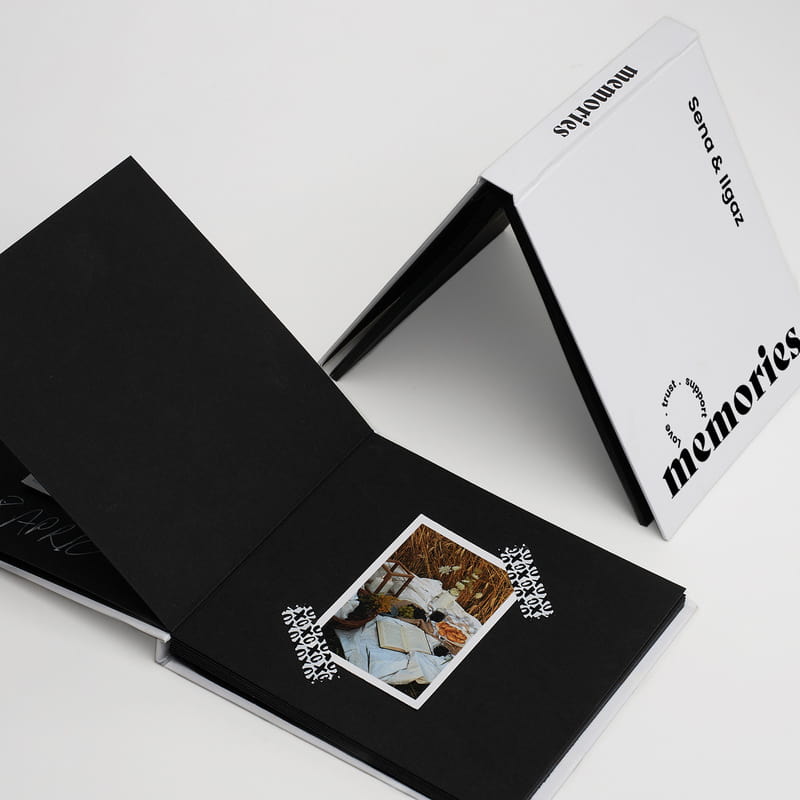 İsme Özel Memories Kapaklı Albüm Defteri - 35 Fotoğraflı