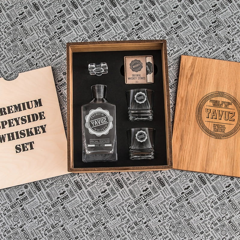 İsme Özel Speyside Viski Seti