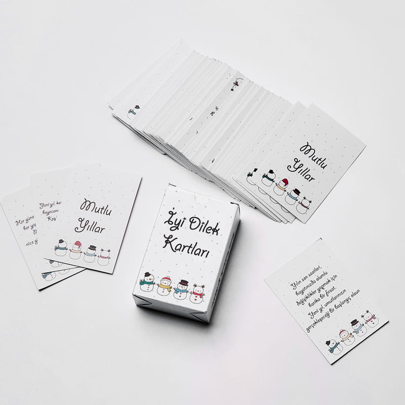 İyi Dilekler Yılbaşı Hediye Kutusu