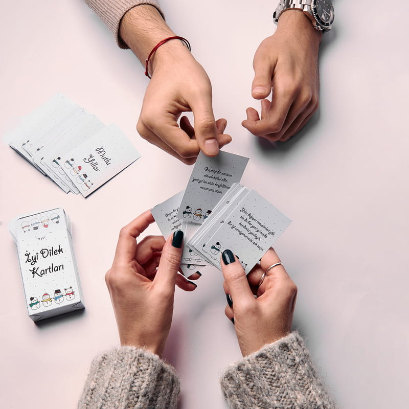 İyi Dilekler Yılbaşı Hediye Kutusu