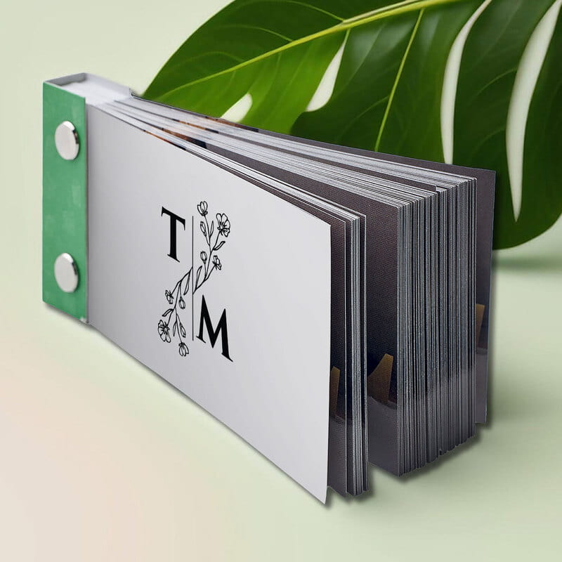 Kapak Harf Özelleştirmeli Çiftlere Hediye Hareketli Anı Kitabı