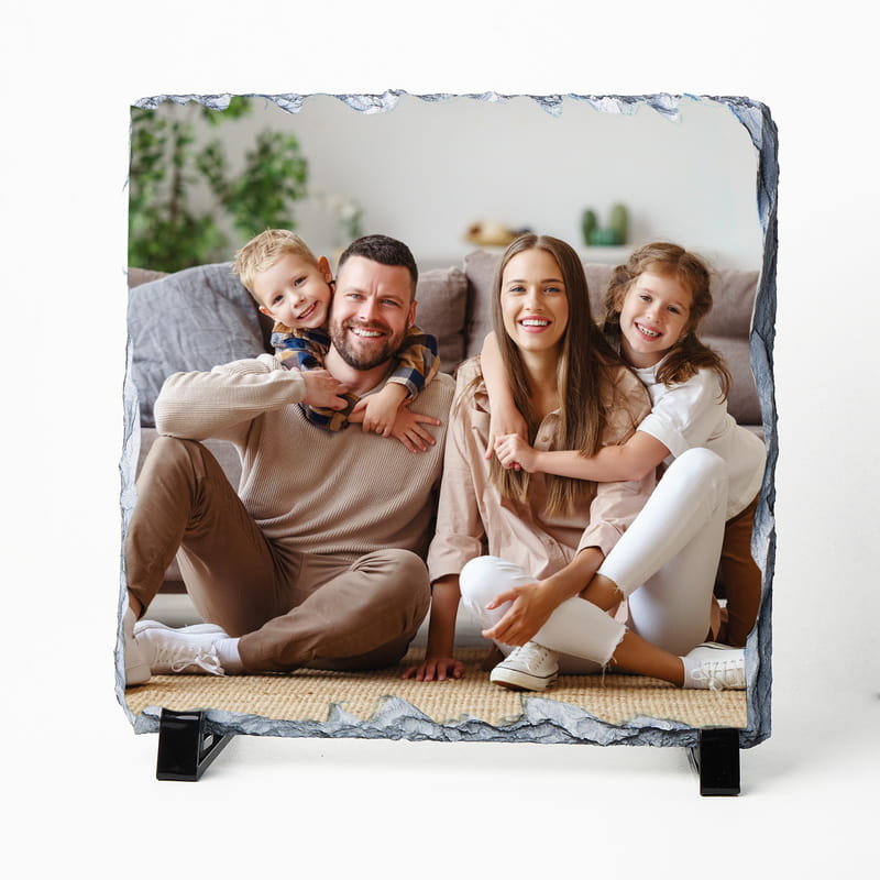 Kare Taş Fotoğraf Baskısı - 19x19 cm