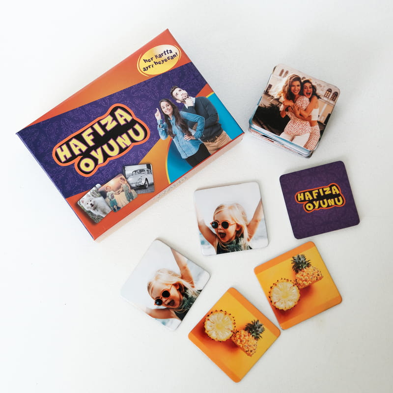Kişisel Fotoğraf Baskılı Hafıza Kartları
