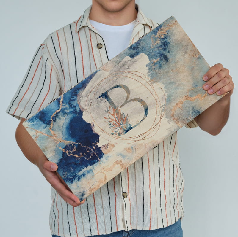 Kişiselleştirilebilir Özel Seri Sirena Tavla Seti