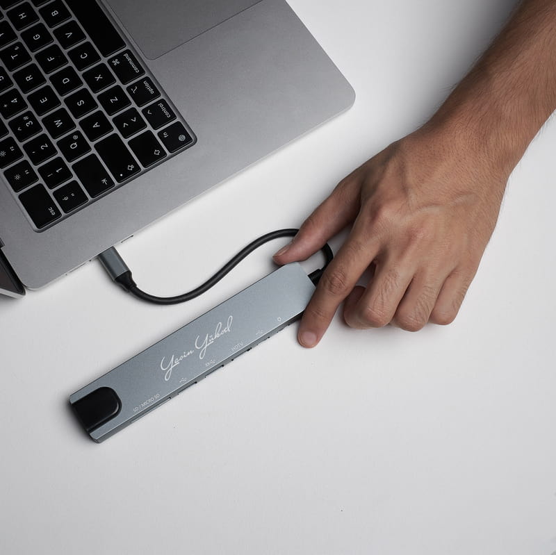Kişiye Özel 8in1 Type-C USB Çoklayıcı Hub