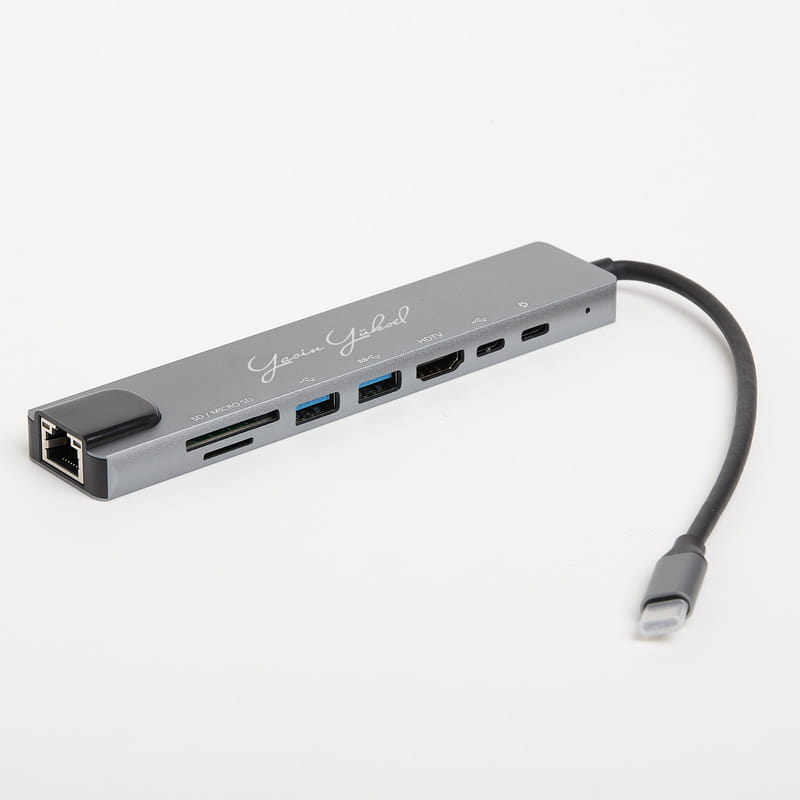 Kişiye Özel 8in1 Type-C USB Çoklayıcı Hub
