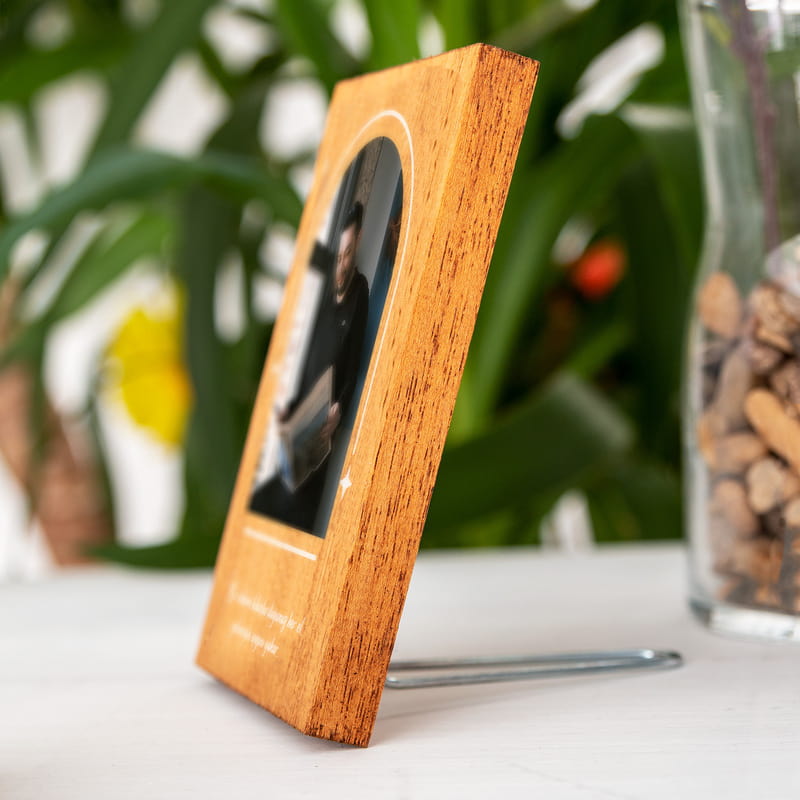 Kişiye Özel Ahşap Fotoğraflı Öğretmenler Günü Çerçevesi