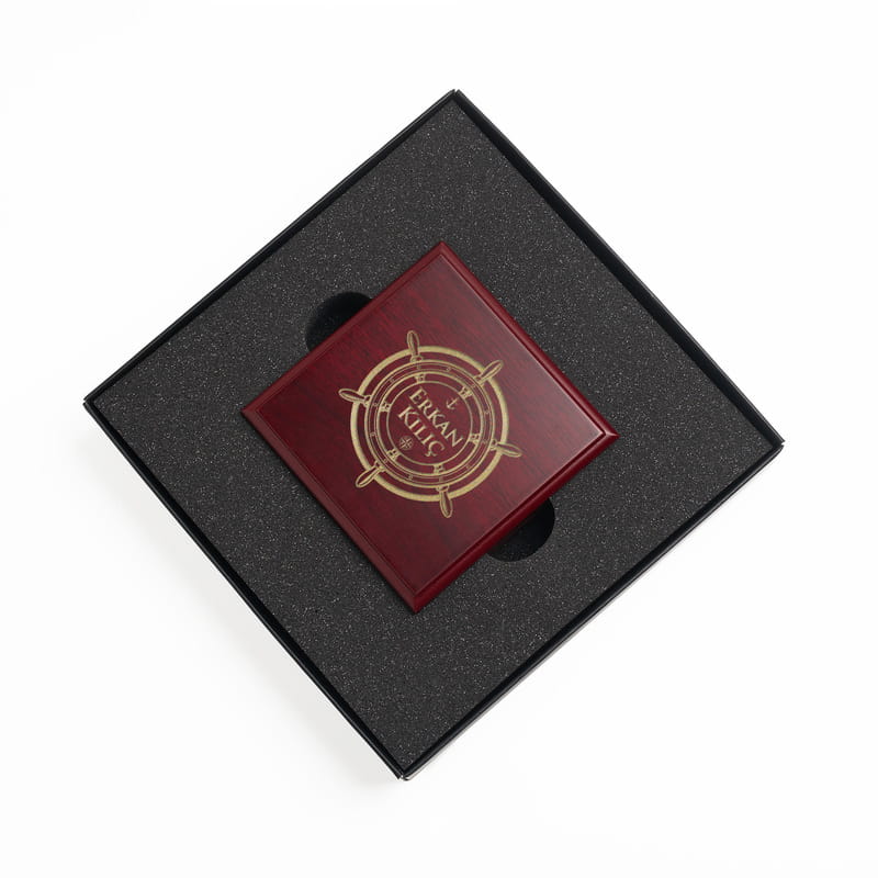 Kişiye Özel Ahşap Kutulu Denizci Pusulası