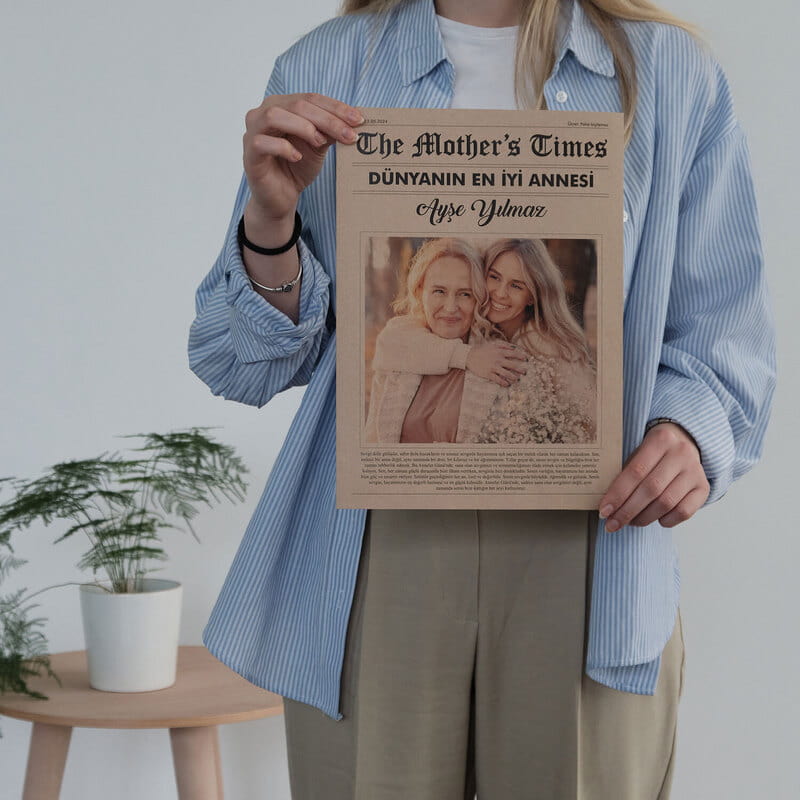 Kişiye Özel Anne Gazetesi