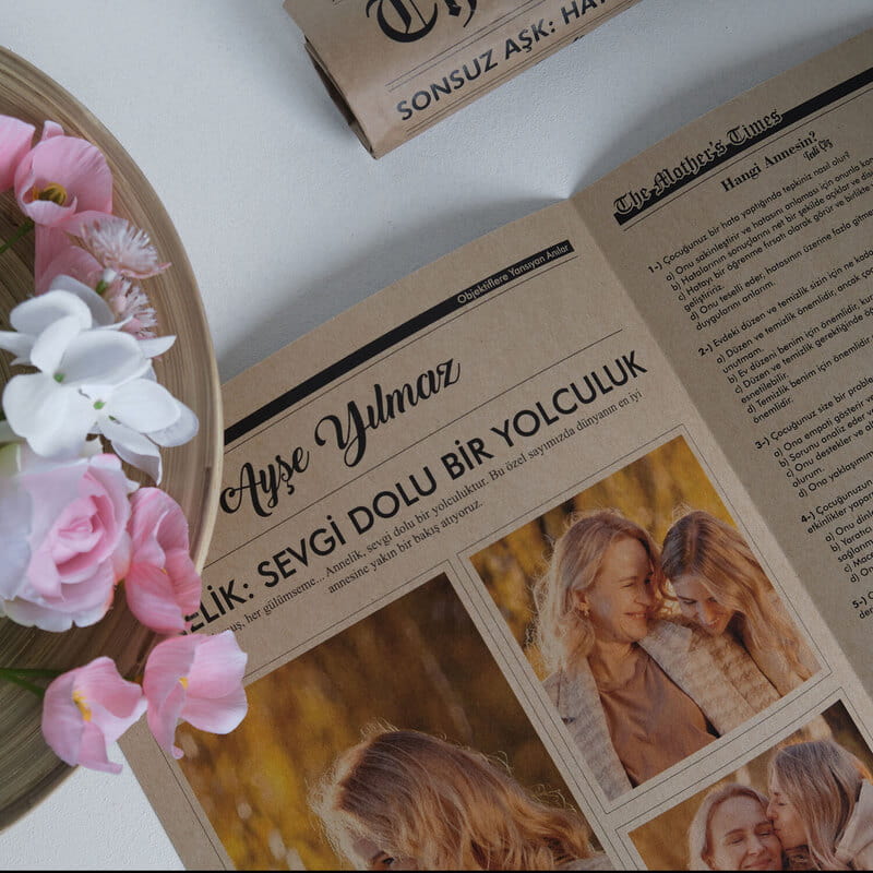 Kişiye Özel Anne Gazetesi