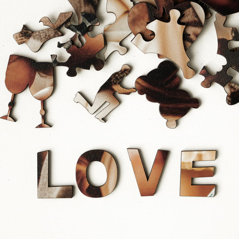 Kişiye Özel Fotoğraflı Ahşap Puzzle