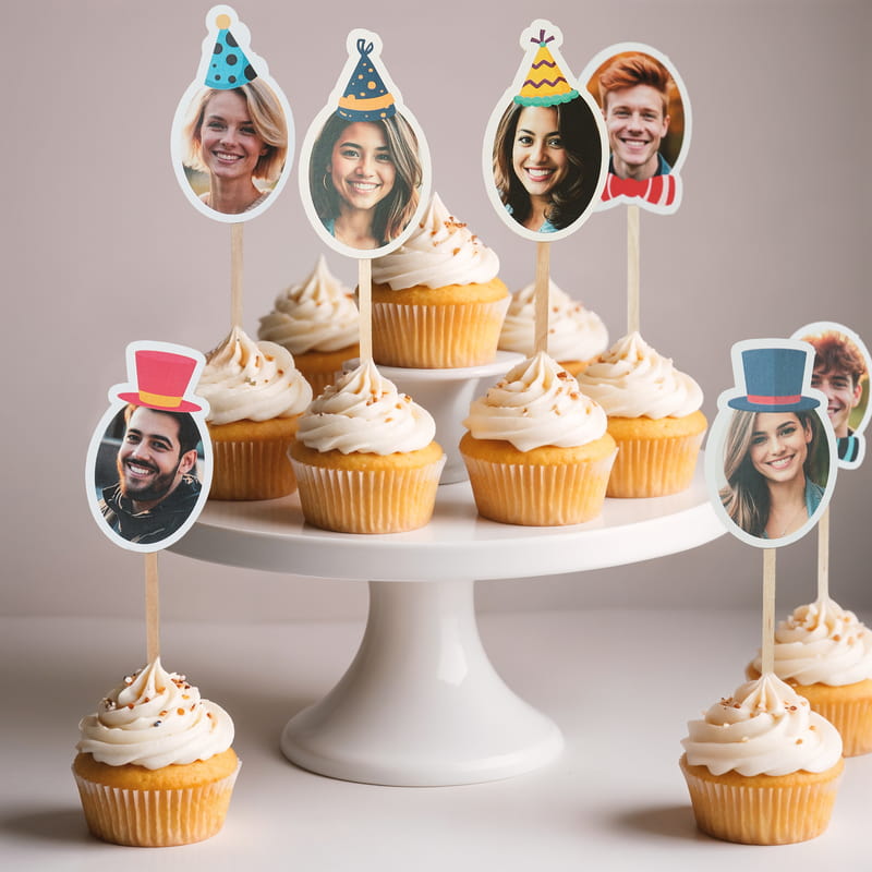 Kişiye Özel Parti Kafaları Parti Süsü