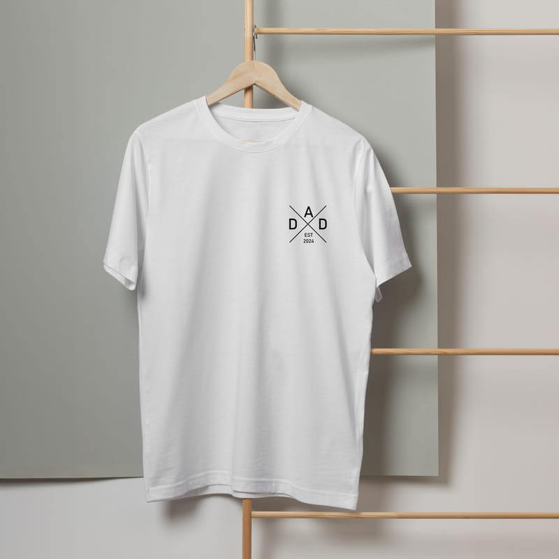 Kişiye Özel Tarihli Baba Tişörtü