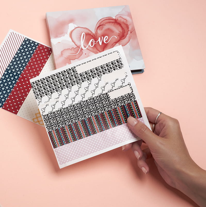 Love Kapaklı Kendin Yap Anı Albümü - 35 Fotoğraf Baskı