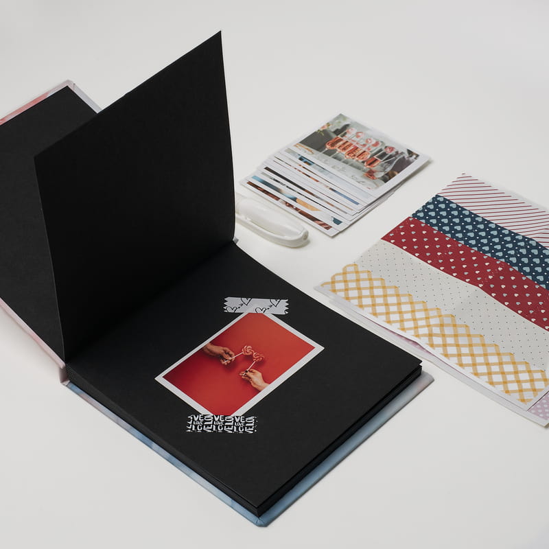 Love Kapaklı Kendin Yap Anı Albümü - 35 Fotoğraf Baskı