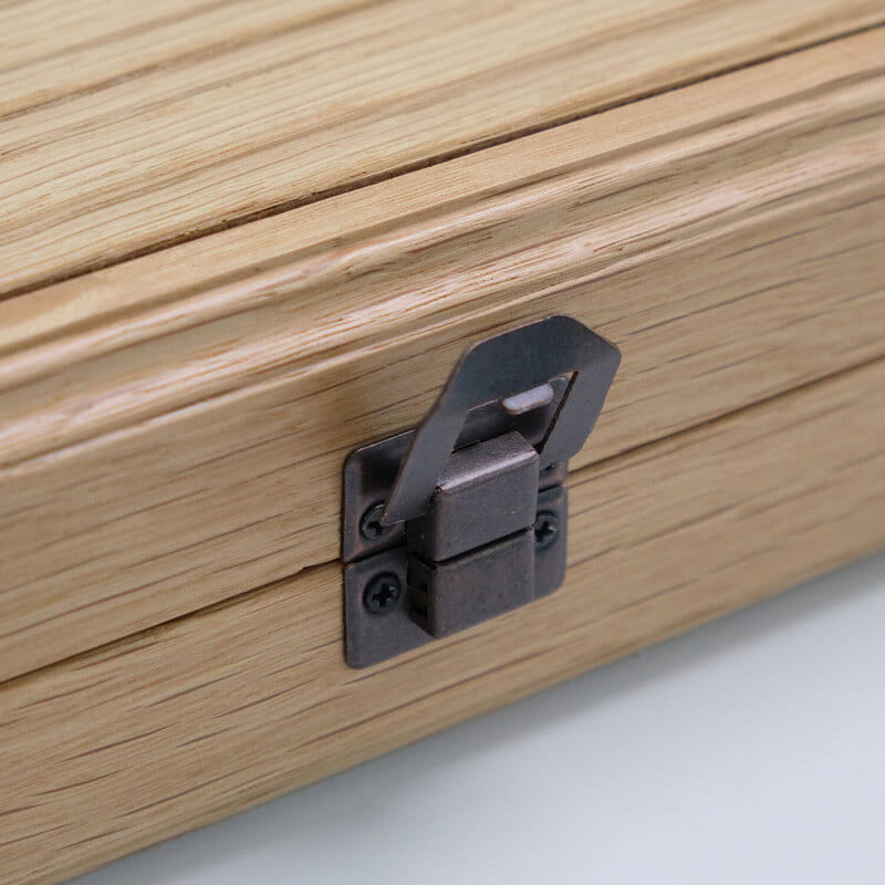 Monogram İsime Özel Fugalı Meşe Tavla