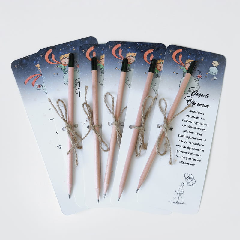 Öğretmenden Öğrencilere 12'li Tohumlu Kalem Seti